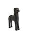 Iliadis Decorative Dog made of Wood 26x19x26cm 1pcs