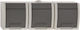 Elektro-plast Gnt-3x2p+triple Steckdose Erdung Aquant Grau 1243-10