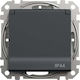 Schneider Electric Gn.1-kr.z/u IP44 Schwarz Anthrazit Sedna Des