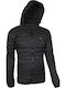 Winter Jacket Puffer Windproof Black