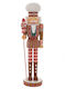 Iliadis Gingerbread Nutcracker de Crăciun din Polirosină Înălțime 45cm.