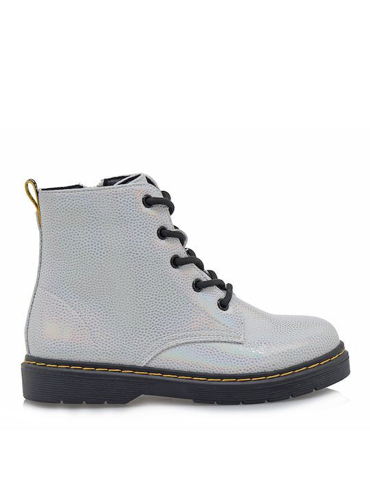 Exe Kids Boots with Zipper White