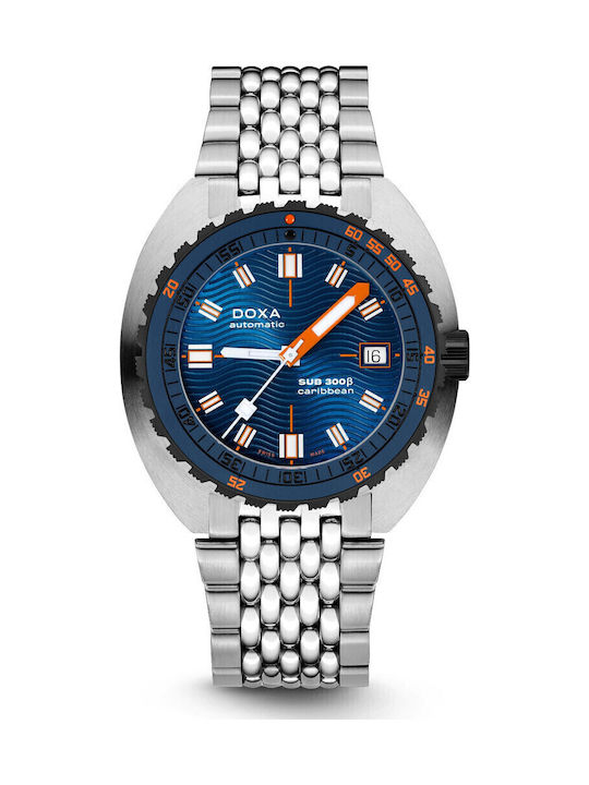 Doxa Uhr Batterie mit Metallarmband