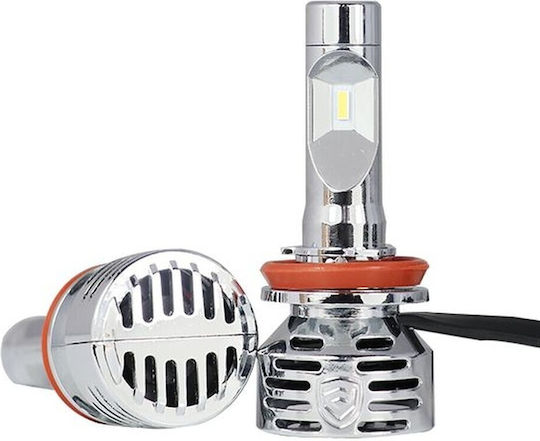 Bizzar Lamps Car H27 LED 6500K Cold White 12V 70W 2pcs