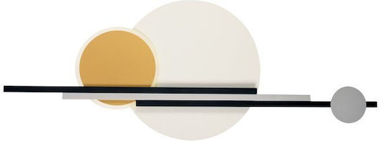 Luma Modern Leuchte Wand mit Integrierter LED und Warmweißes Licht 118cm