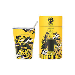 Estia Coffee Mug Save The Aegean 350ml AEK BC Edition The Queen is Here Estia Coffee Mug Save The Aegean 350ml AEK BC Edition The Queen is Here