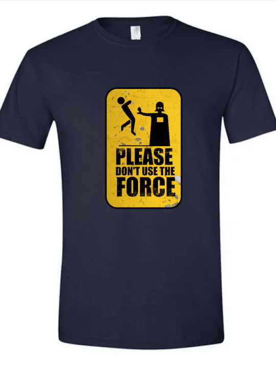 Gildan T-shirt Navy Μπλε