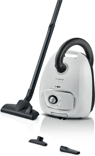 Bosch BGB41WH1 Vacuum Cleaner 600W Bagged 4lt White