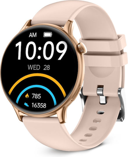 Ksix Core 2 Smartwatch (Ροζ)