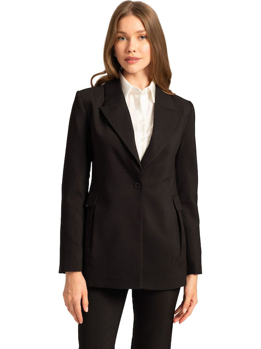 Mind Matter Christy Women's Blazer Black