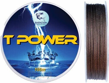Baracuda Tpower 100 M Teflon Coated Fabric Brown Color