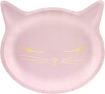 Kitten Plate for Party 6pcs