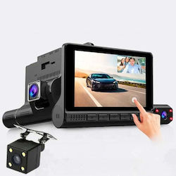 Dreifache automatische DVR-Kamera Touchscreen-Video Full HD 1080x1920 Bewegungssensor Schwarz Dreifache automatische DVR-Kamera Touchscreen-Video Full HD 1080x1920 Bewegungssensor Schwarz