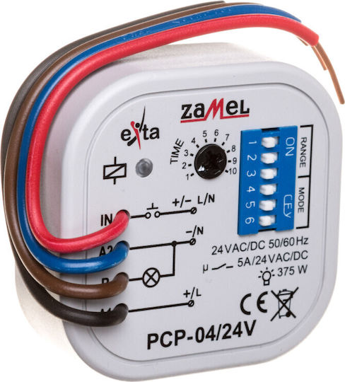 Предавател на време Zamel 24V AC DC PCP-04/24V Ext10000089