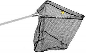 Delphin Triangular Landing Net 80x80 Cm Metal Center 2 Telescopic Sections Total Length 250 Cm