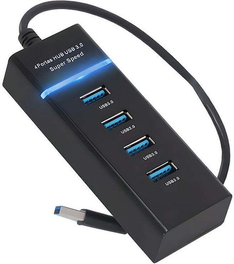 Usb Hub 4 Usb 3.0 Ports Transfer Speed Up To 5gbps