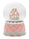 Snow globe Christmas Snowball with Balls 10x14cm