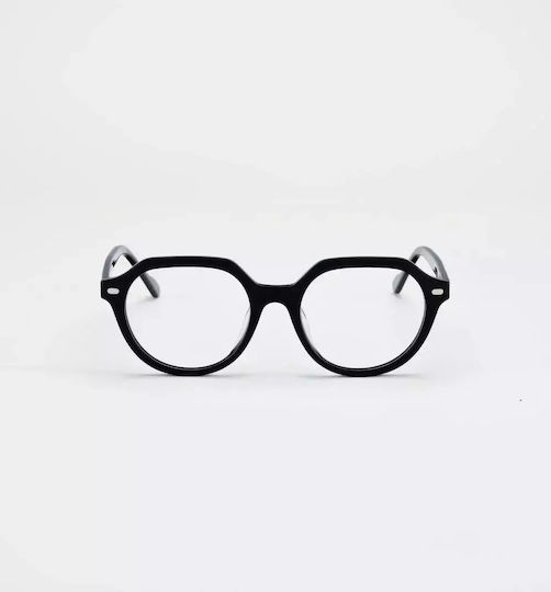 Cosselie Männer Acetat Brillengestell Schwarz 1802203135