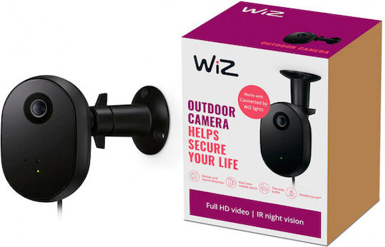 WiZ 929004111201 IP Überwachungskamera Full HD 1080p Wasserdicht