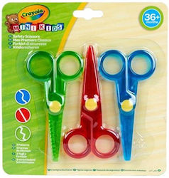 Crayola Детски Ножици За Crafts Червени 3 Бройки