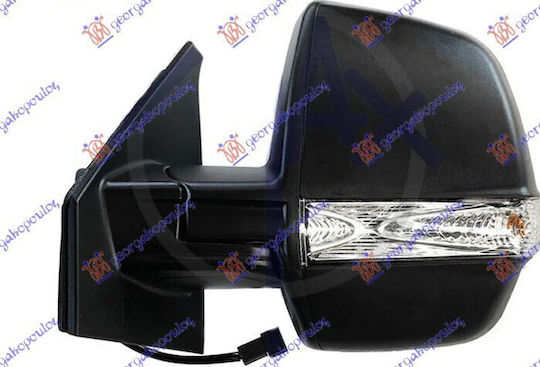 Mechanischer Spiegel mit Blinkerkabeln Cargo 2015 Konvexglas Opel Combo Combi Cargo 12-18 735668190 Links 1 Stück