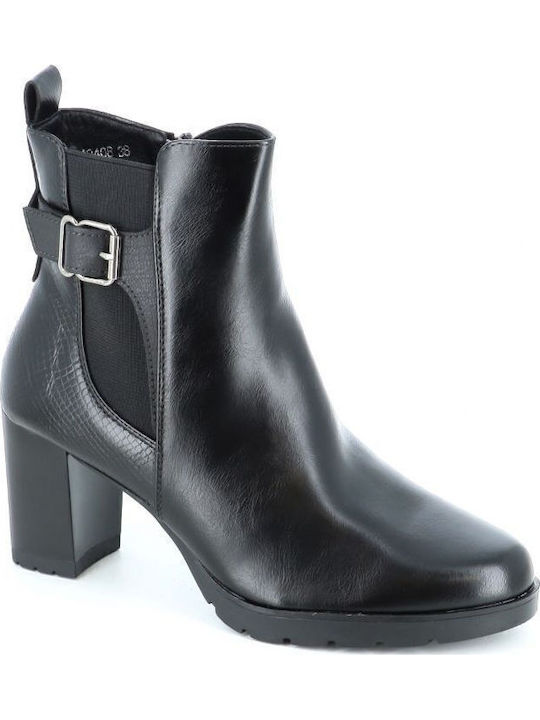 B-Soft Дамски ботуши Астрагал с Пета Черни 73/2...