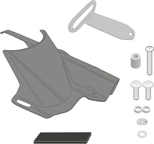 Kmg1203 Black Honda Nx 500 '24 Kappa Mudguard