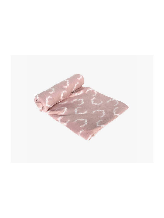 TnS Κουβέρτα Fleece Μονή 150x220εκ. Πολύχρωμη 39-950-1947