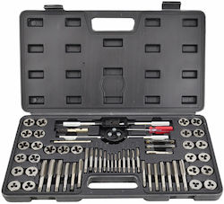 AWTools AW20418 Φιλιέρες από Χάλυβα 10x1.5 / 9x1.25mm 60τμχ