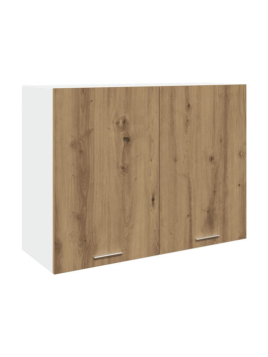 Cabinet Wall Brown Oak 80x31x60pcs