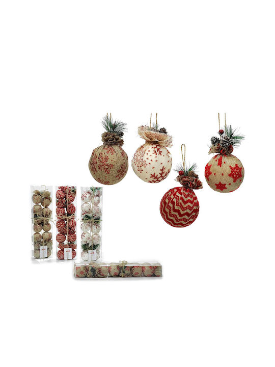 Hanging Ball Ornament Ornament 6cm Set 10pcs