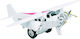 Goki Airplane for 3++ Years White