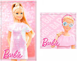 Mattel Kids Beach Towel Barbie