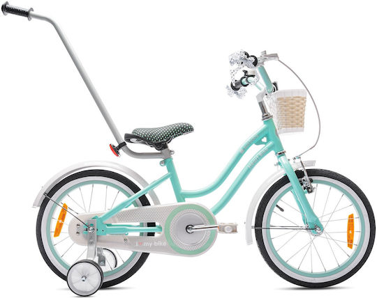16-inch Heart Bike Girls Mint Green