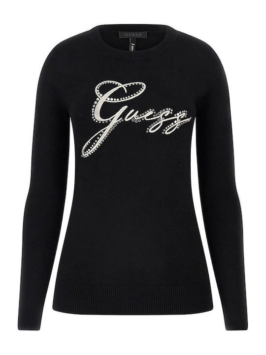 Guess Women's Blouse Long Sleeve Black