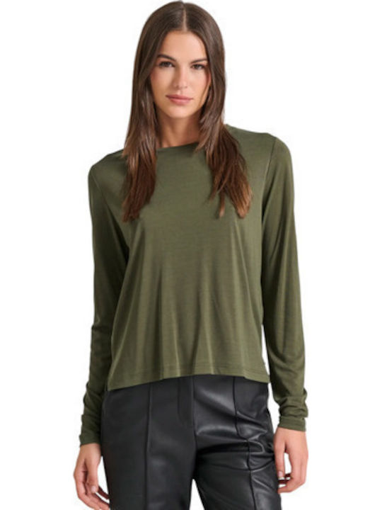 Funky Buddha Blouse Khaki