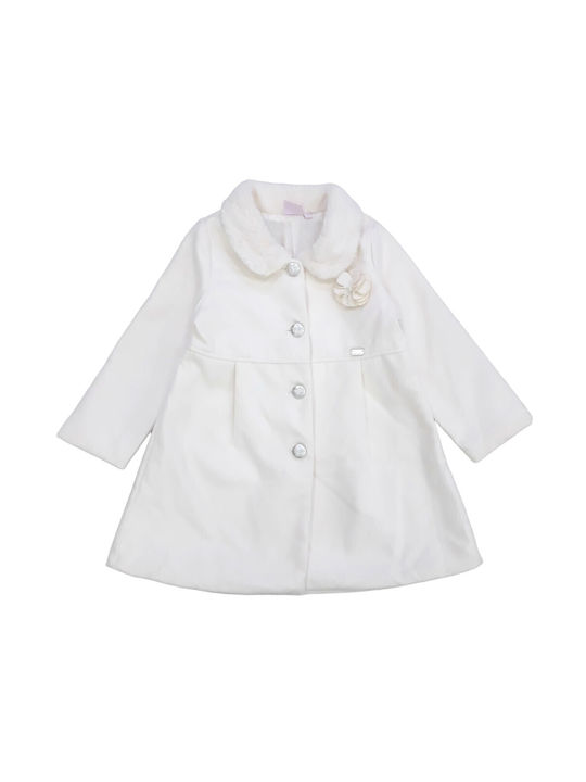 Domina Kids Coat Ecru