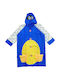 Waterproof Kids' Casual Jacket with Hood Blue