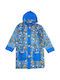 Αδιάβροχο Παιδικό Casual Μπουφάν με Κουκούλα Baby Duck Blue