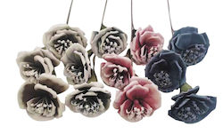 TnS Weihnachtskranz Blume Länge 81cm