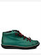 Chacal Leather Women's Ankle Boots Green