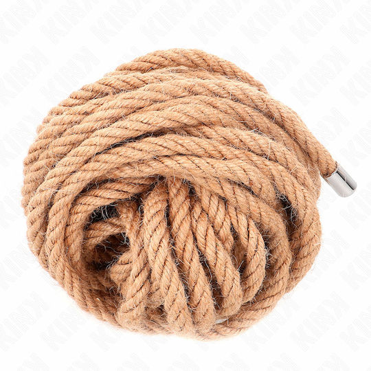 Kink Hemp Σχοινί Δεσίματος σε Flesh Χρώμα