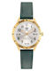 adidas Fashion Edition Three Women's Watch with Green Metal Bracelet