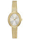 Gregio Women's Watch 23.5mm Battery with Gold Stainless Steel Strap