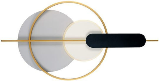 Luma Modern Lamp Wall with Integrated LED and Warm White Light 50cm
