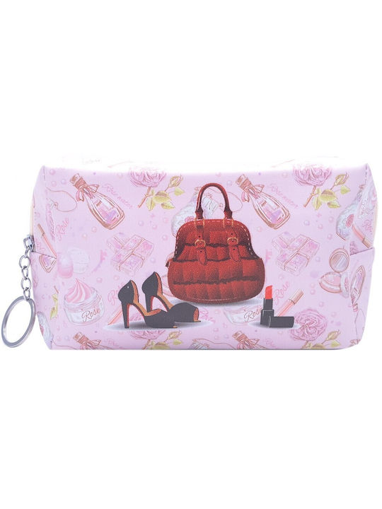 Toiletry Bag in Pink color