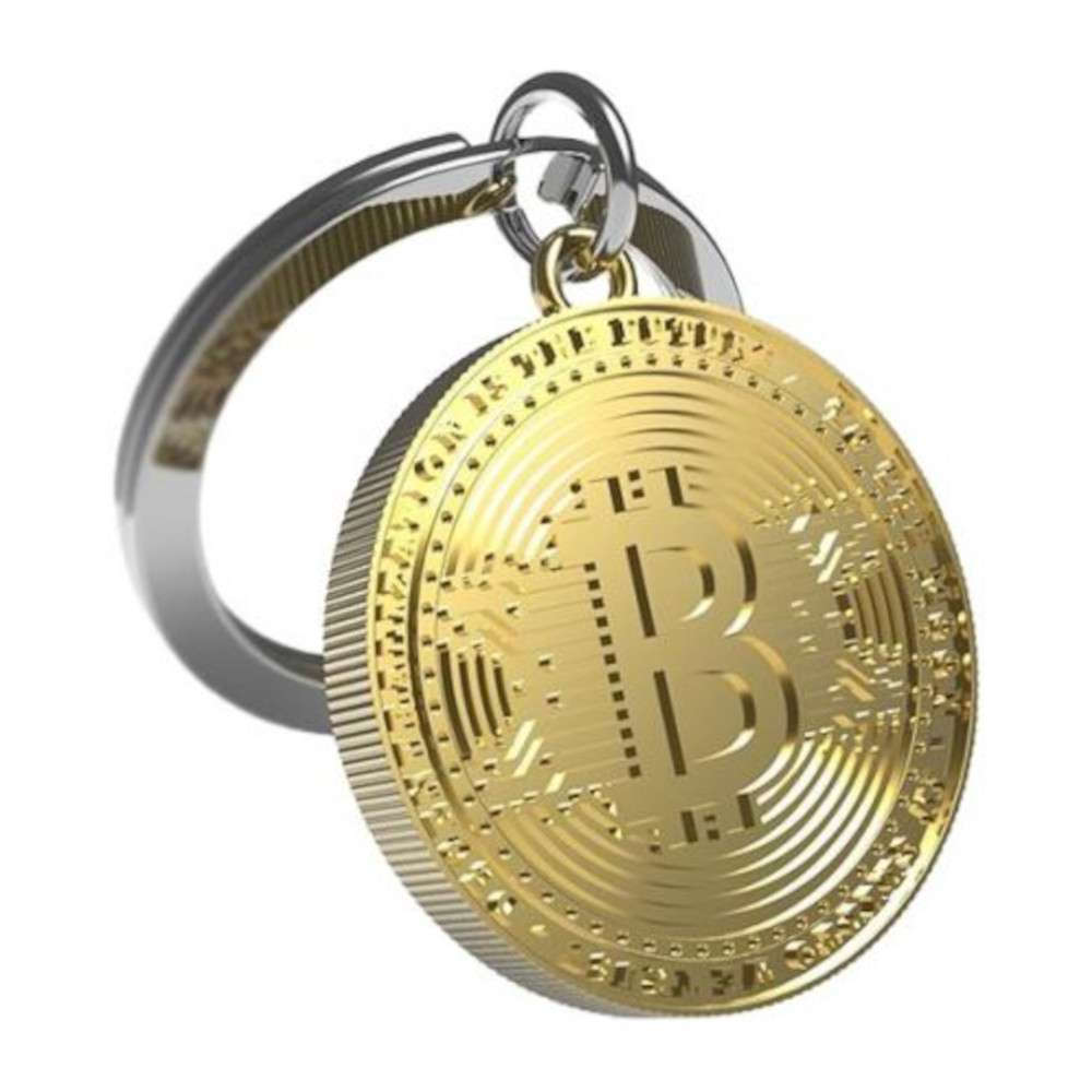 Metalmorphose Cryptocoin Gold Keychain | Skroutz.mt