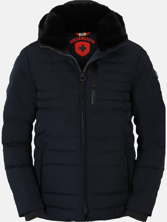 Wellensteyn Winter Jacke Marineblau