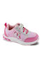 Kids Sneakers with Scratch Pink
