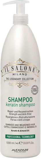 Shampoo Damaged Weakened Hair Alfaparf Il Salone Keratin Shampoo 1000ml